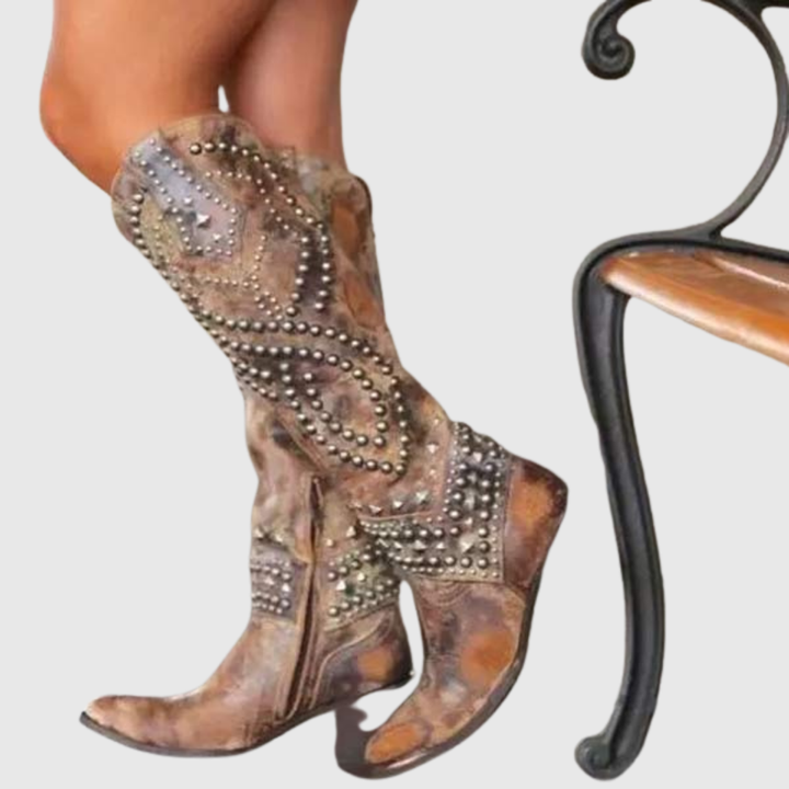 Tessa | Western kniehoge laarzen