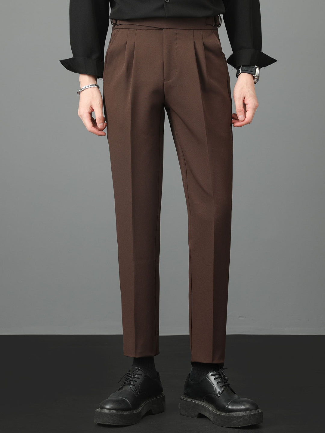 Björn | High Waist Slim Fit Pantalon