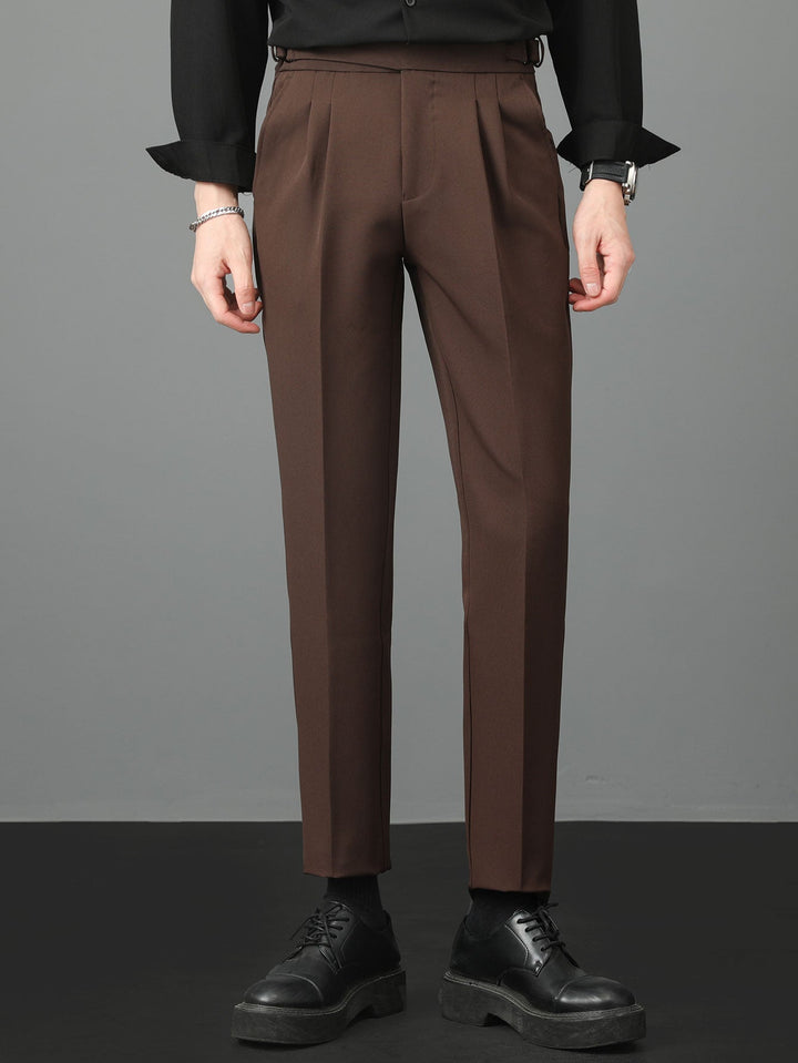 Björn | High Waist Slim Fit Pantalon