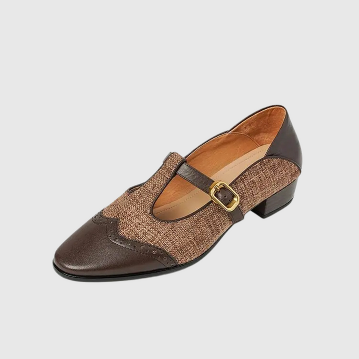 Bregje | Vintage schoenen met gesp
