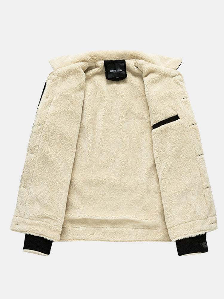Sem | Corduroy jack met teddyvoering