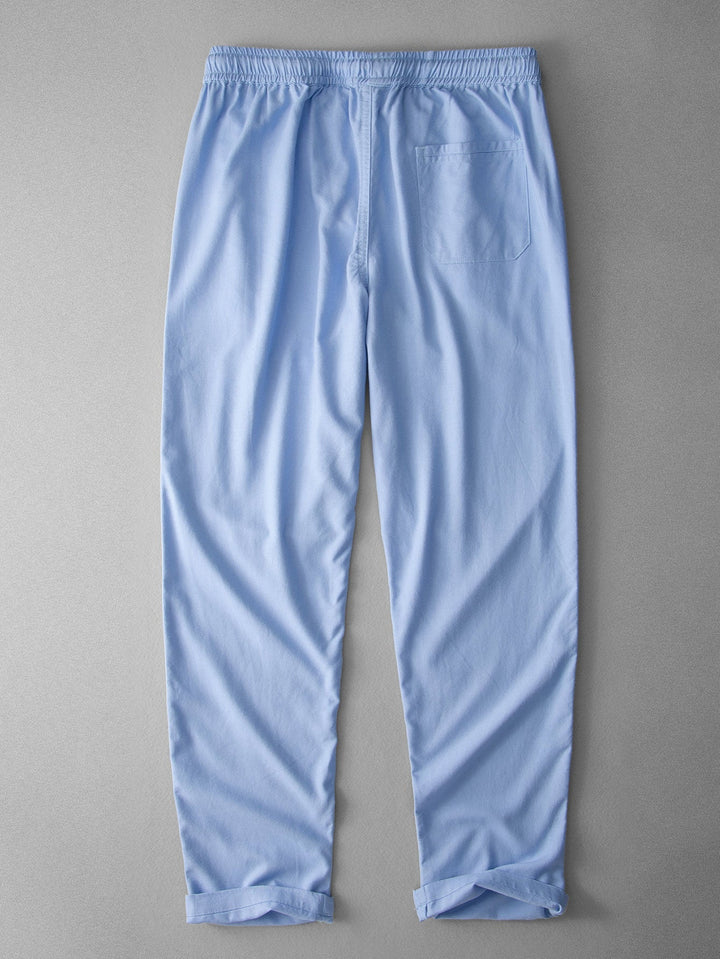 Dave | Linnen Broek Straight Leg