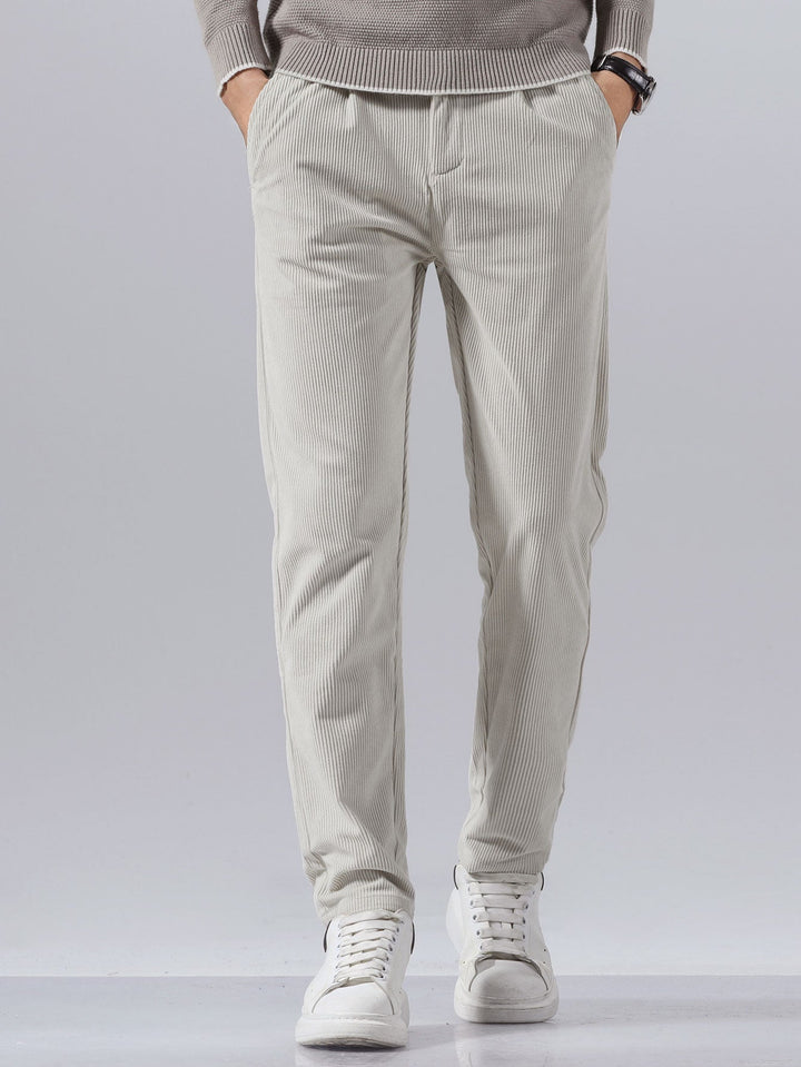 Luc | Corduroy Slim Fit Broek