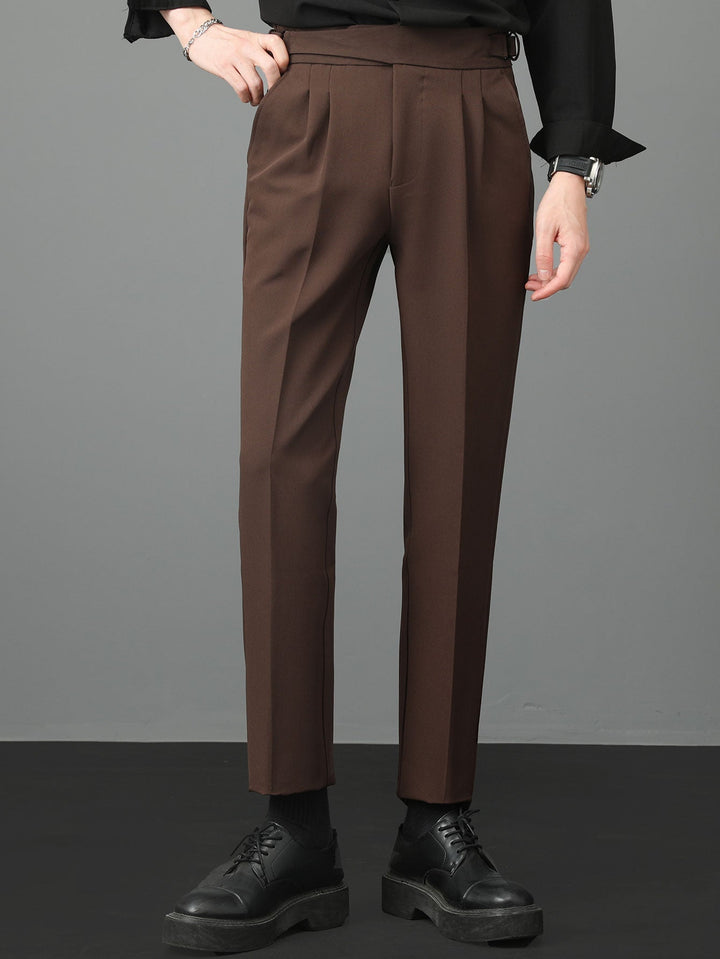 Björn | High Waist Slim Fit Pantalon
