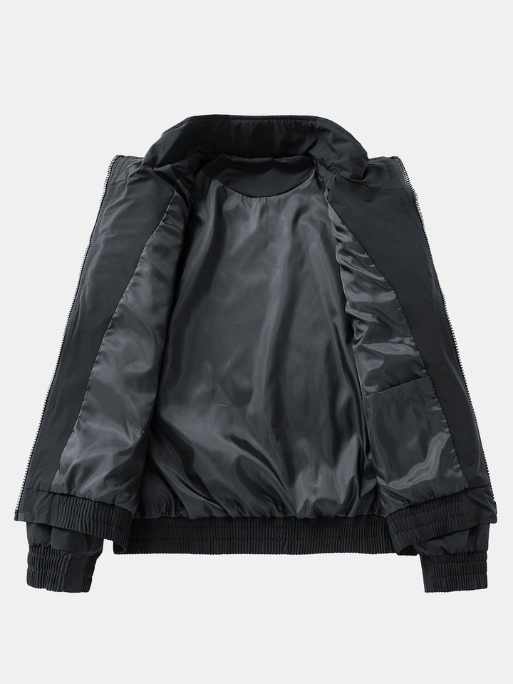 Mick | Geborduurd racing jack met relaxed fit