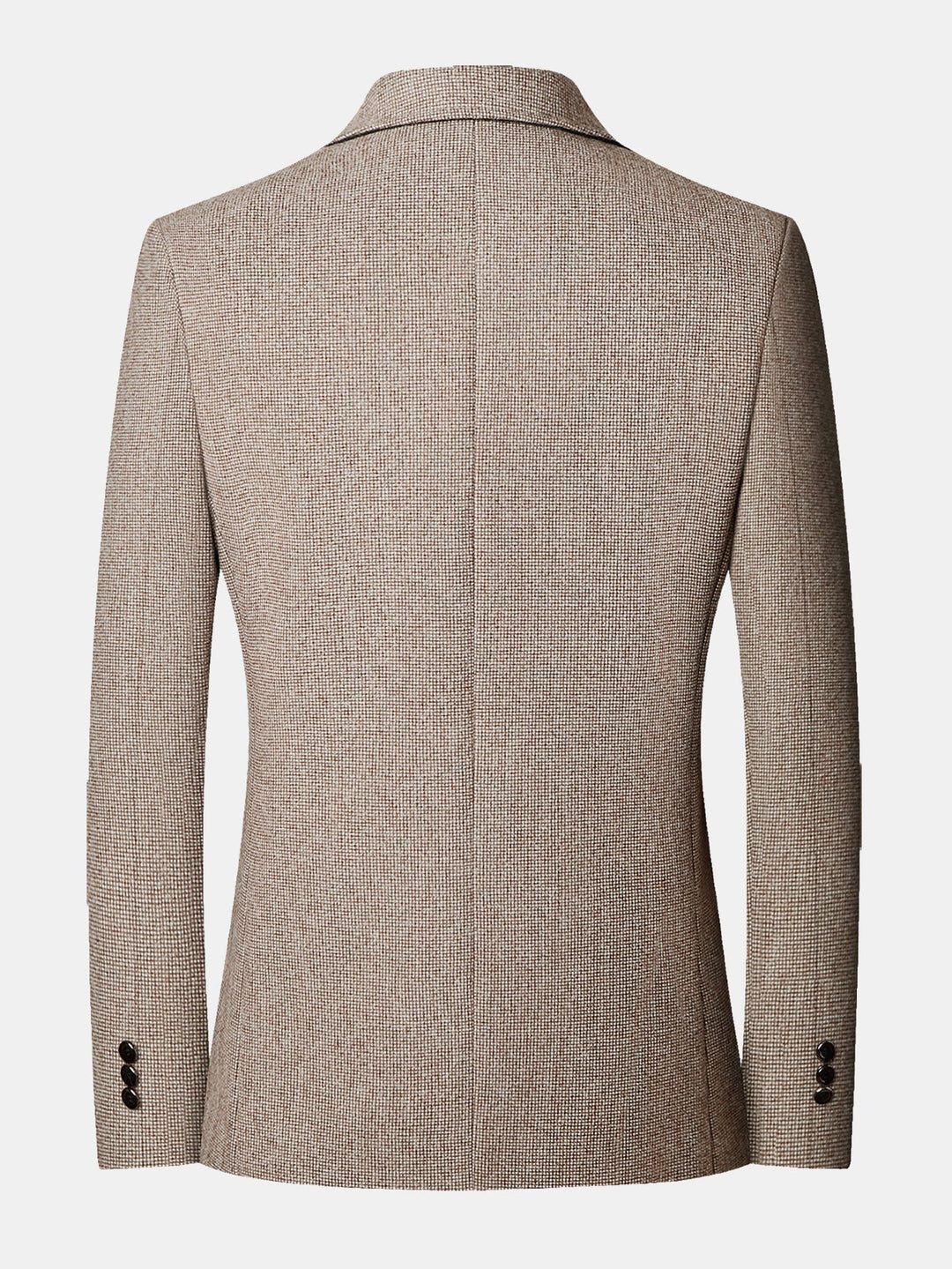 Ties | Blazer met fijne ruit in wollook