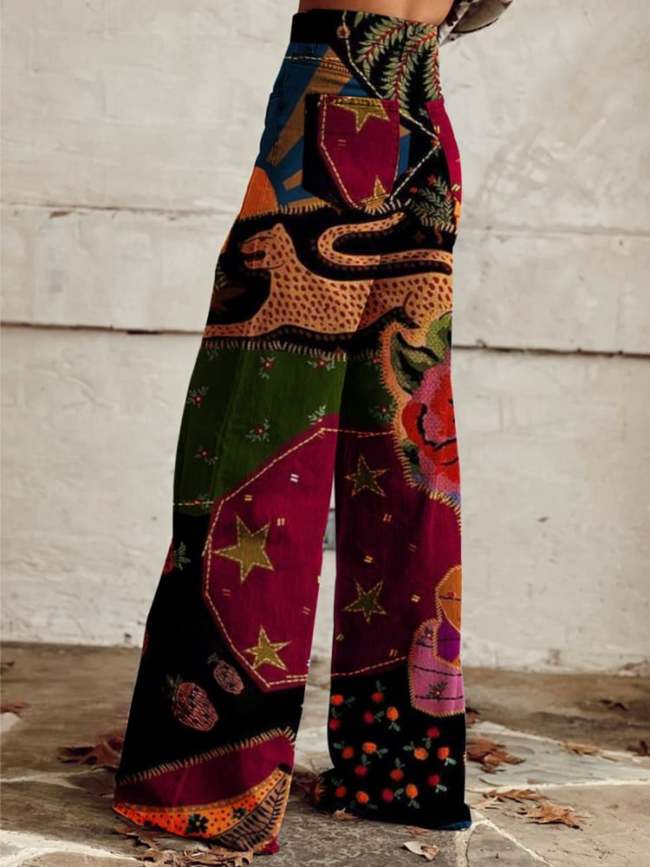 Nikki | Bohemian vintage broek