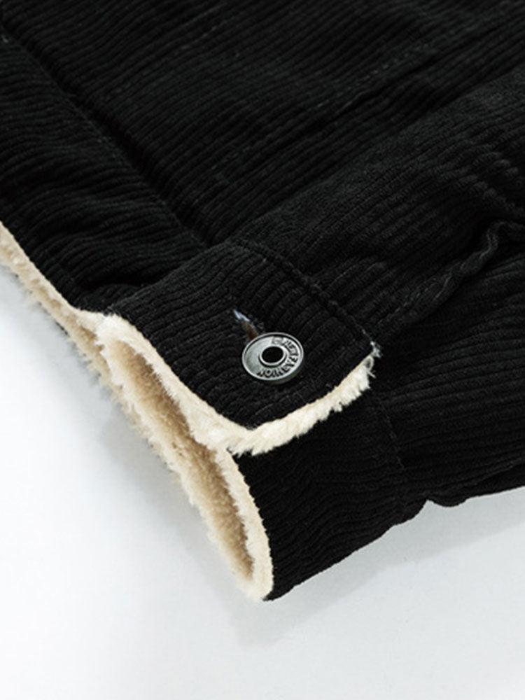 Sem | Corduroy jack met teddyvoering