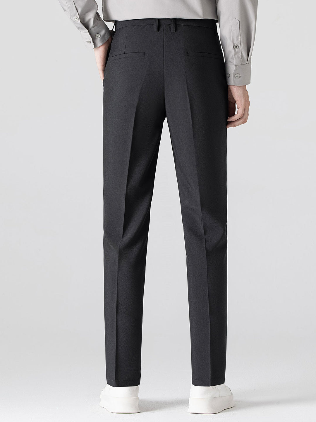 Sjoerd | Slim Fit Taps Toelopende Pantalon