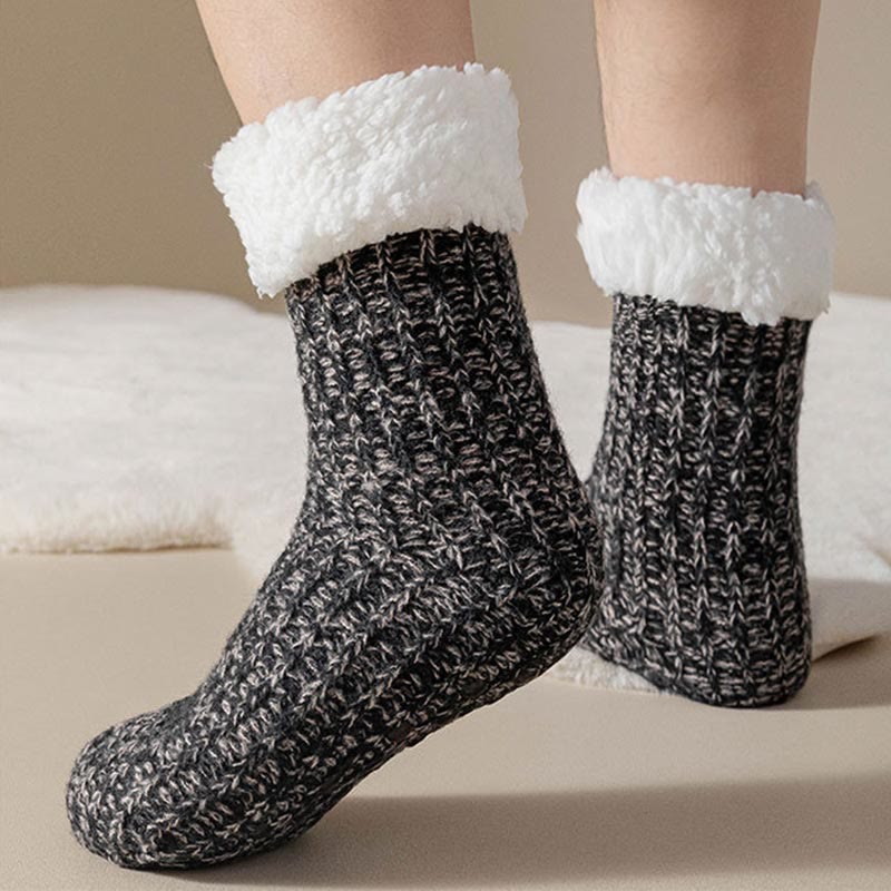 Evelien | Dikke fleece huissokken (2 paar)