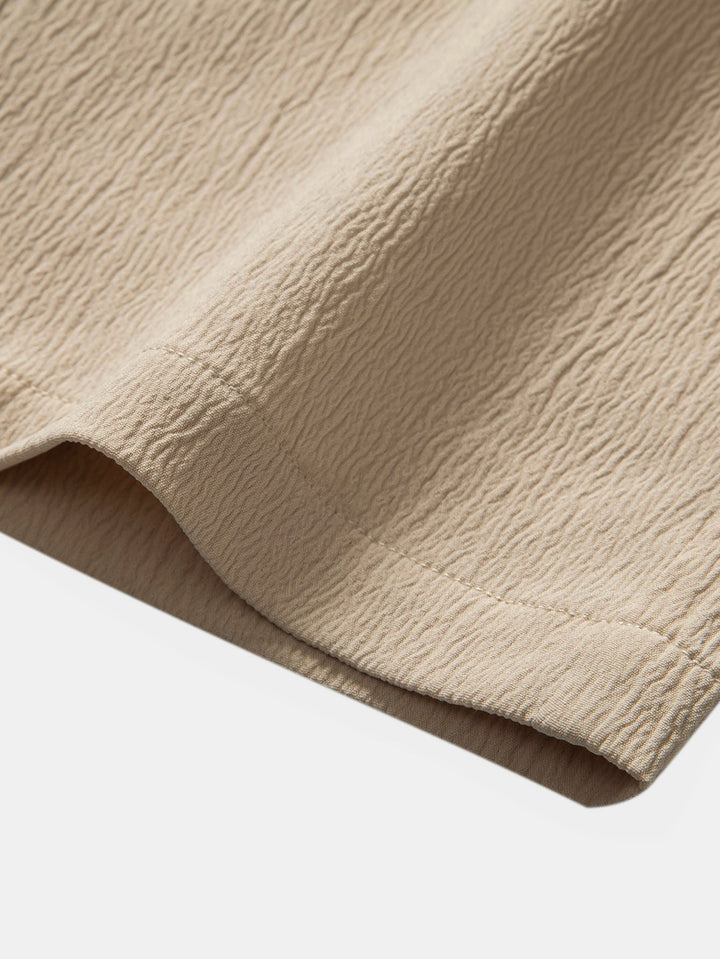 Erik | Kreukstof Broek Straight Leg