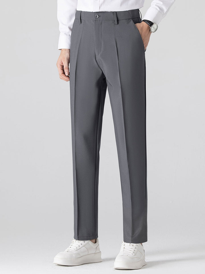 Sjoerd | Slim Fit Taps Toelopende Pantalon