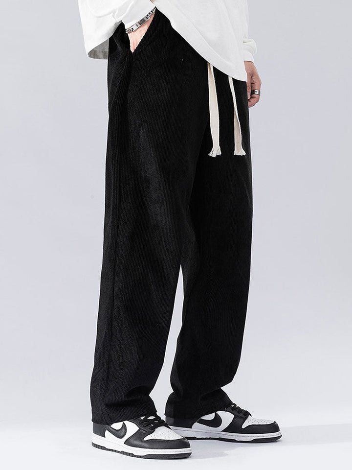 Sven | Corduroy Straight Leg Broek