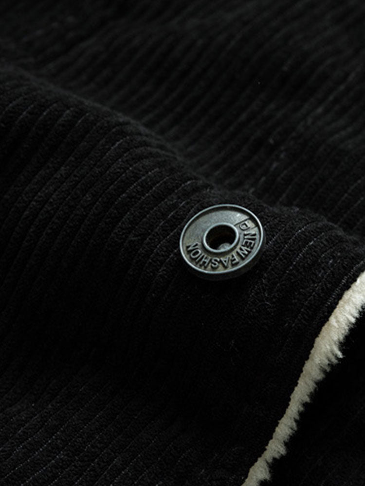 Sem | Corduroy jack met teddyvoering