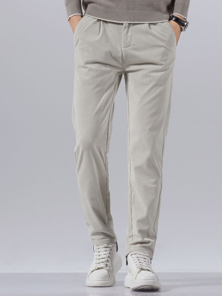 Luc | Corduroy Slim Fit Broek