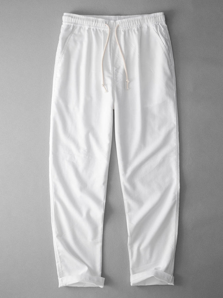 Dave | Linnen Broek Straight Leg