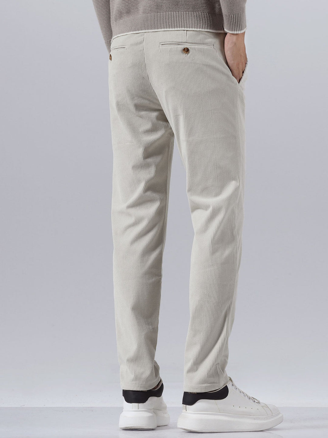 Luc | Corduroy Slim Fit Broek