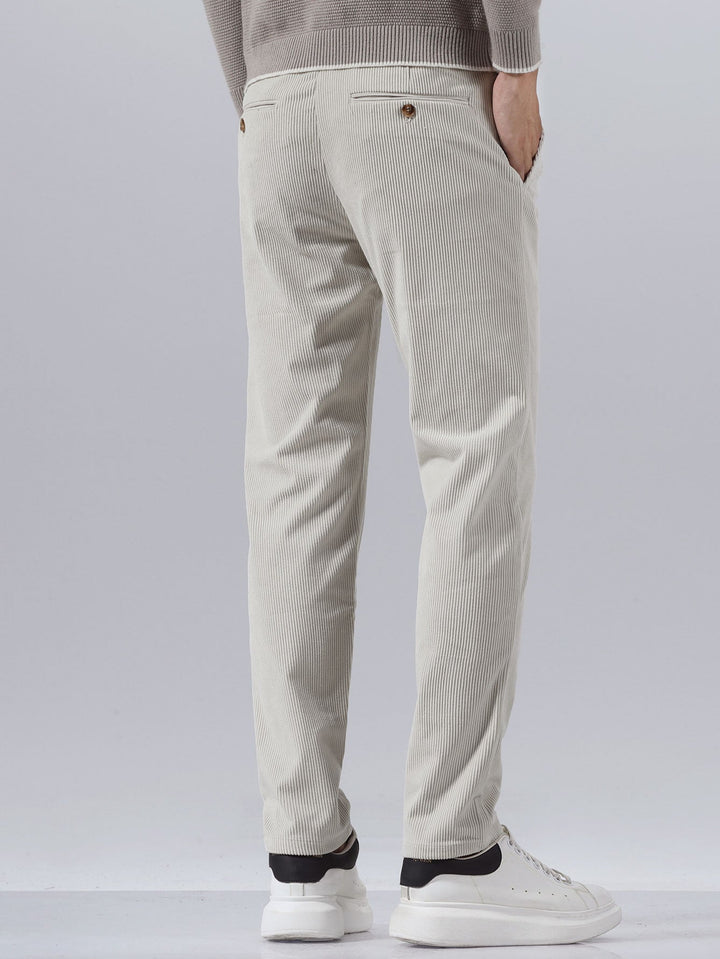 Luc | Corduroy Slim Fit Broek