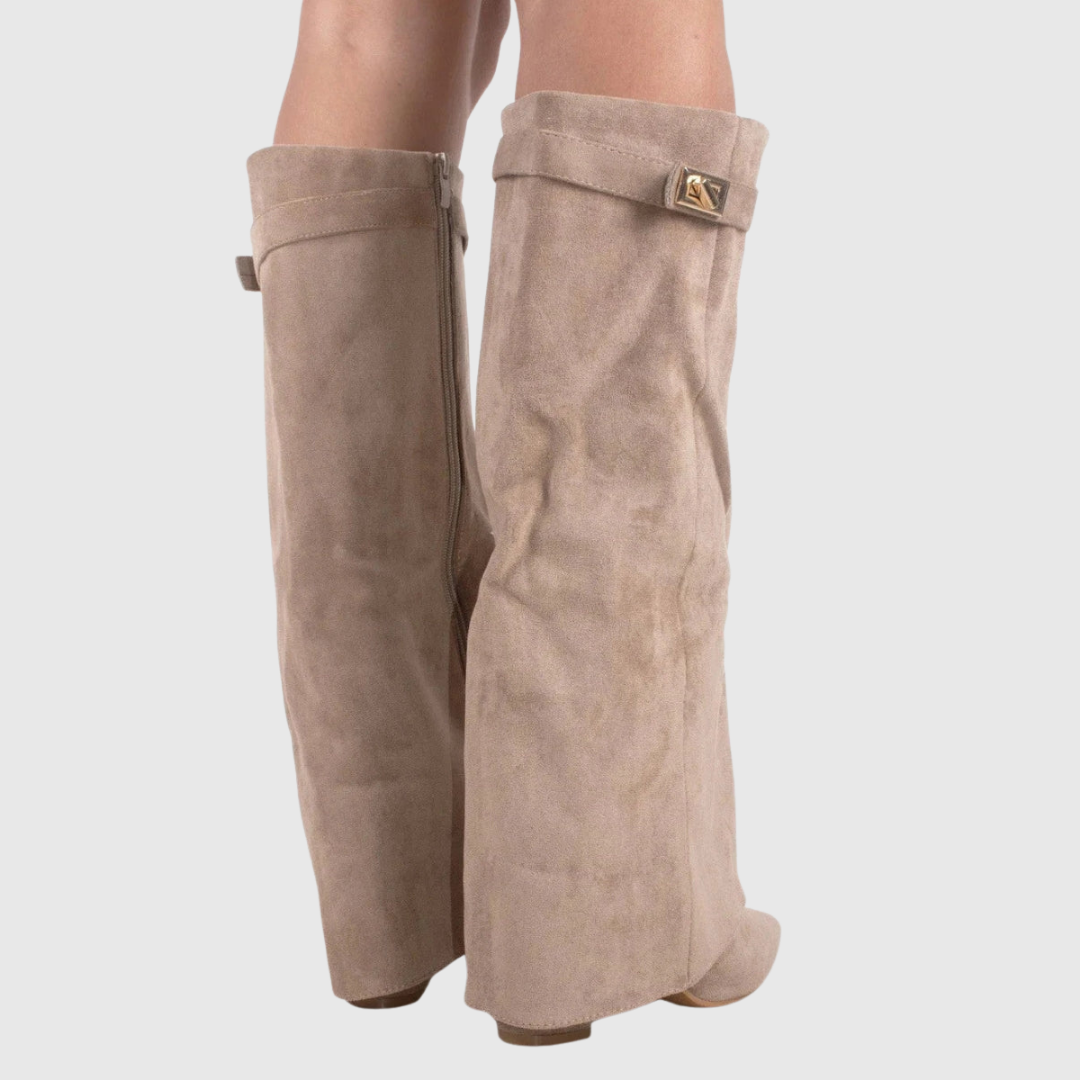 Lauren | Luxe leren laarzen