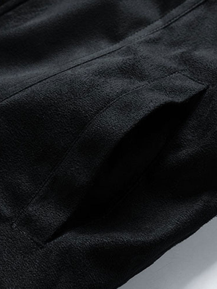 Wietse | Jack van imitatiesuède met teddyvoering