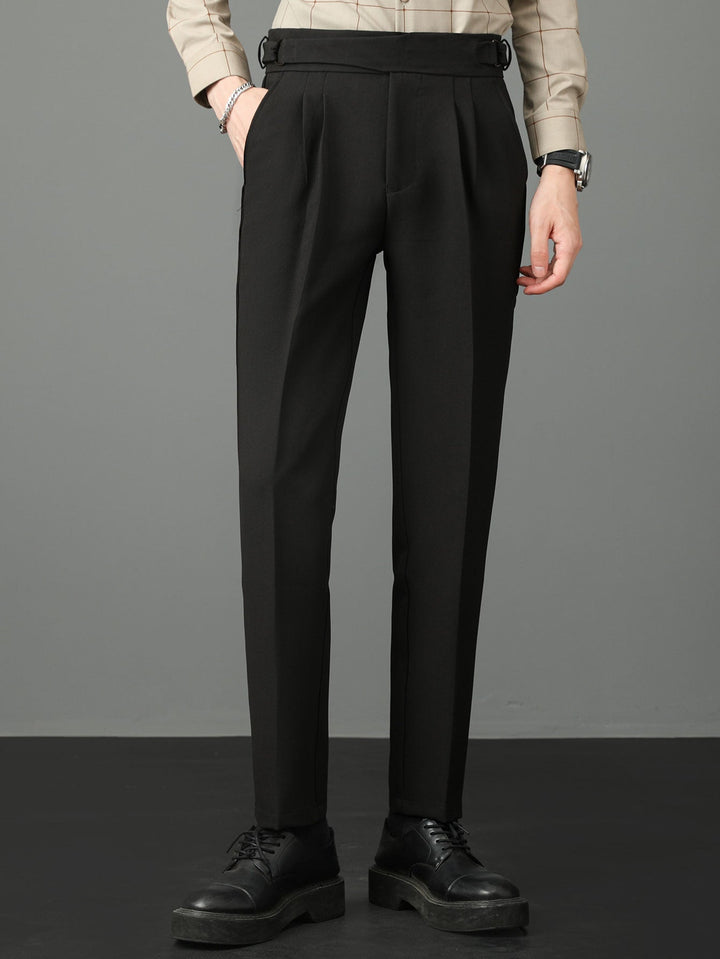 Björn | High Waist Slim Fit Pantalon