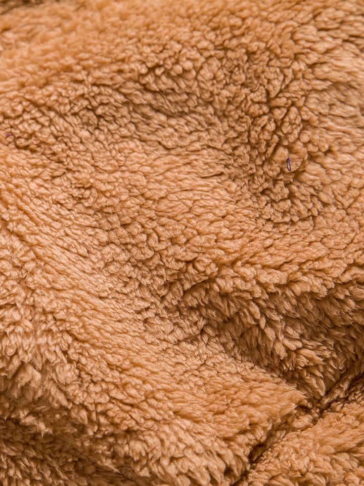 Boaz | Teddyhoodie met geborduurde berenapplicatie