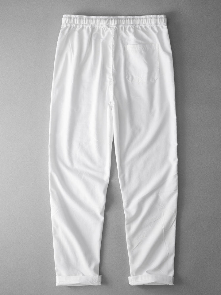 Dave | Linnen Broek Straight Leg