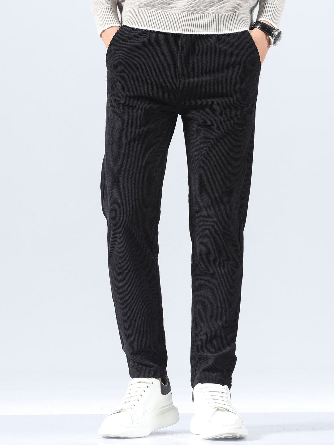 Luc | Corduroy Slim Fit Broek