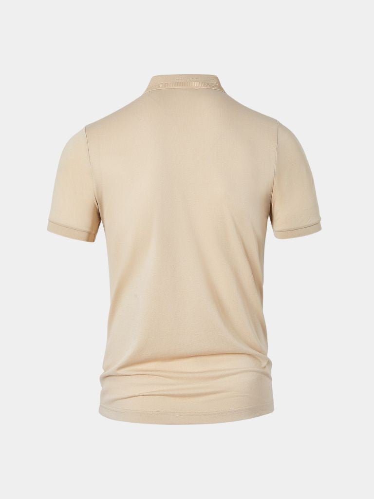 Allard | Crèmekleurige klassieke polo