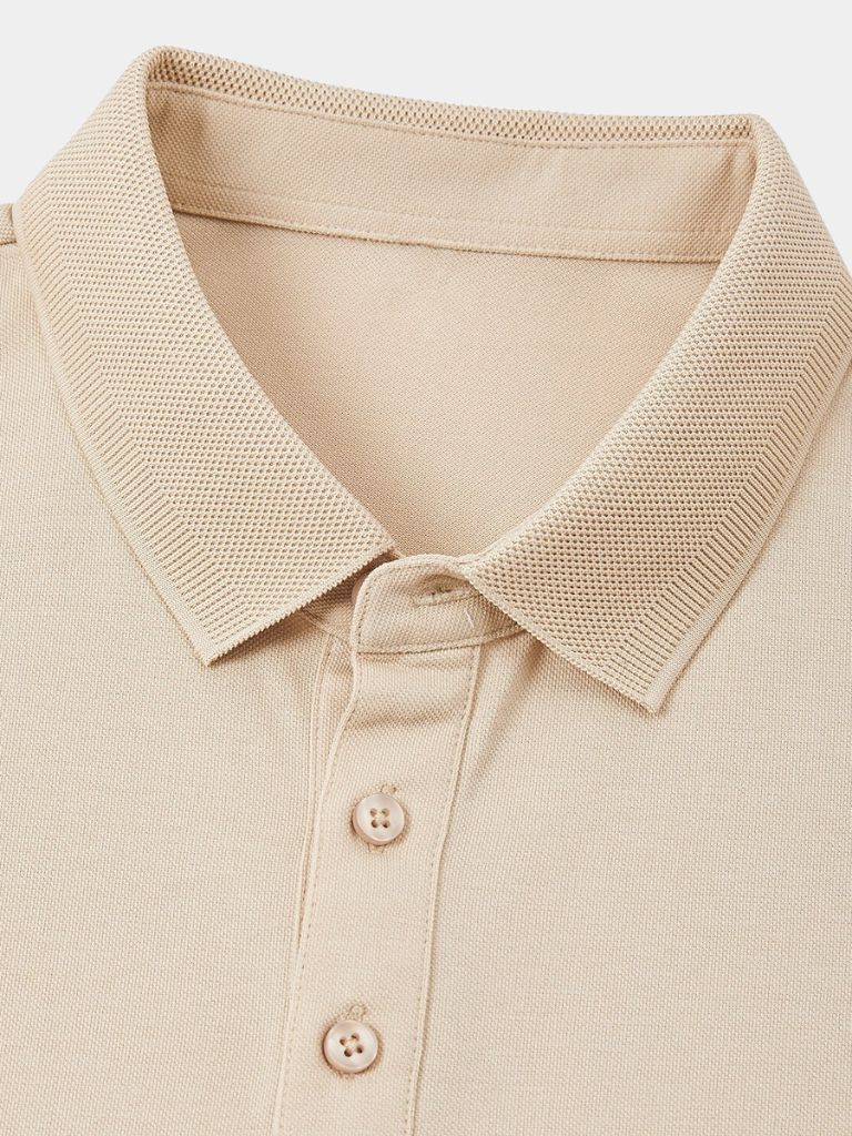 Allard | Crèmekleurige klassieke polo