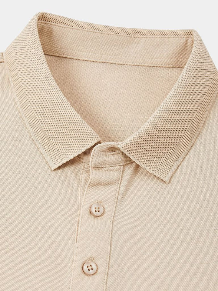 Allard | Crèmekleurige klassieke polo