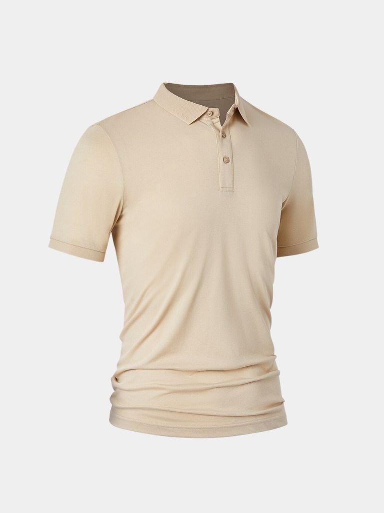 Allard | Crèmekleurige klassieke polo