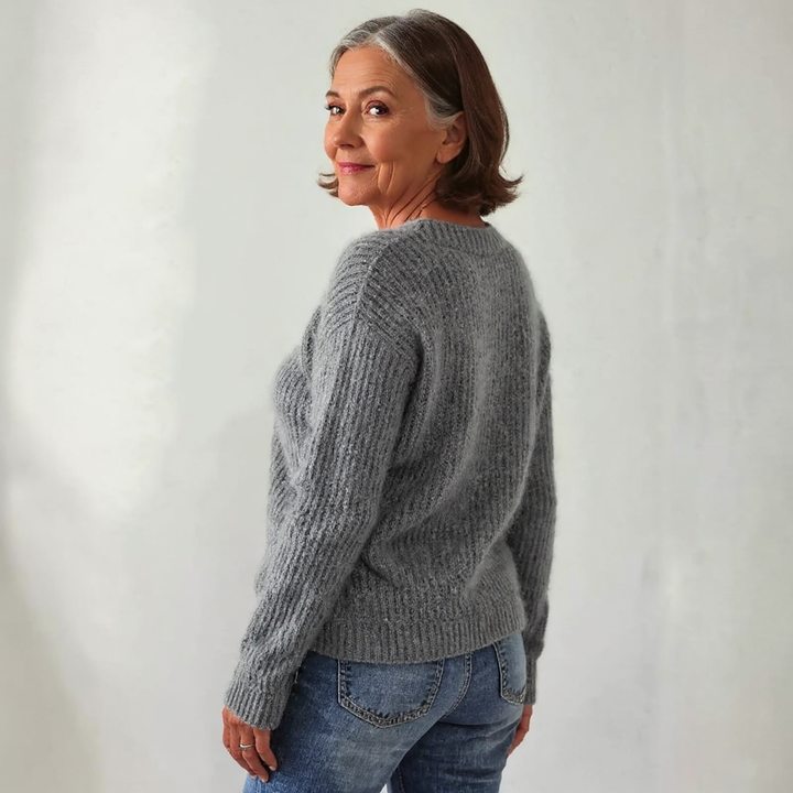 Anouk | Vintage IJslandse Gebreide Trui