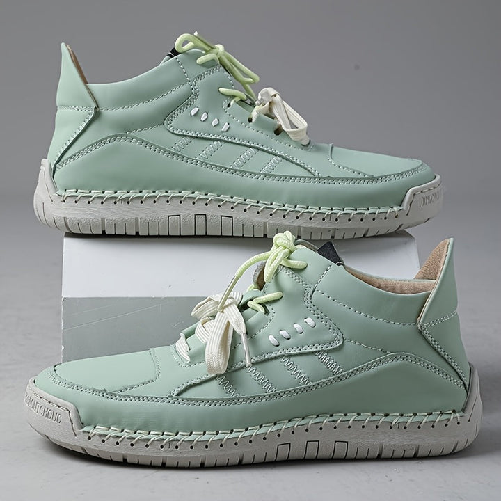 Bente Warme High-Top Sneaker-Enkellaars | Stevig en warm voor herfst en winter