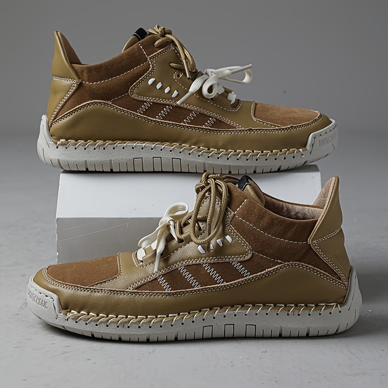 Bente Warme High-Top Sneaker-Enkellaars | Stevig en warm voor herfst en winter