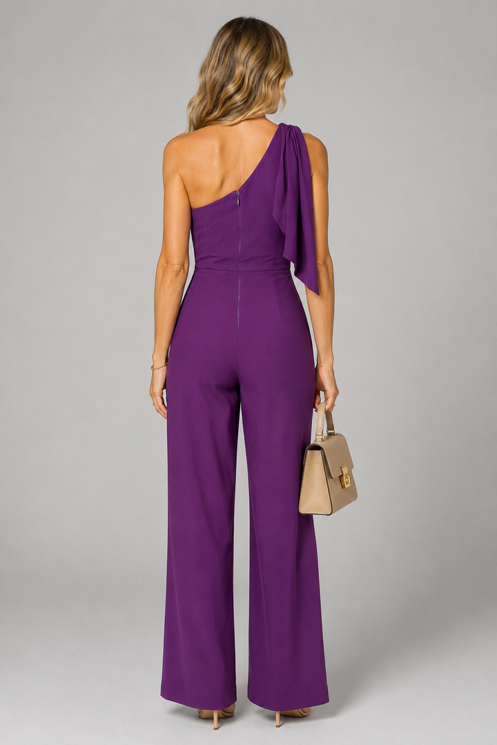 Sabine | Jumpsuit met asymmetrische schouder
