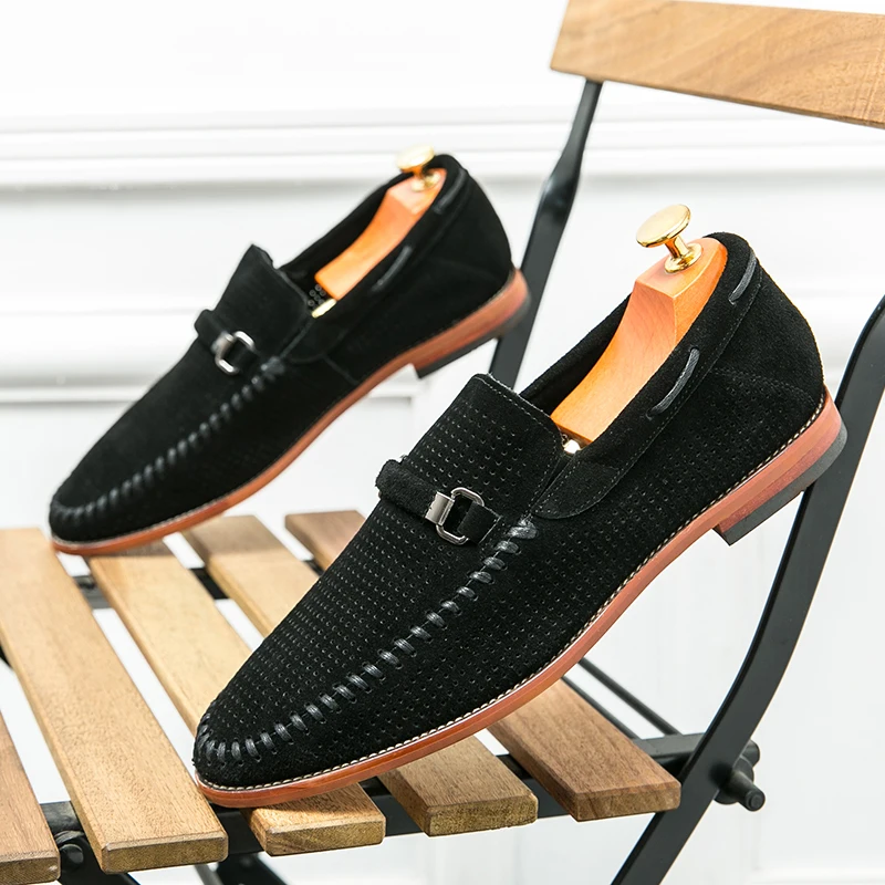 Dave | Suède penny loafers Firenze