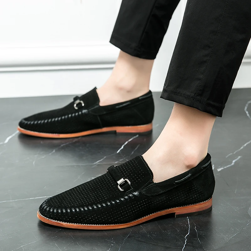 Dave | Suède penny loafers Firenze