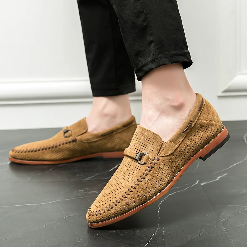 Dave | Suède penny loafers Firenze