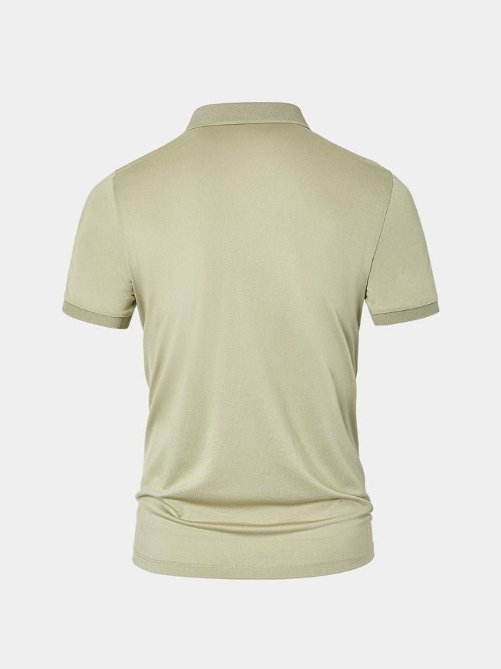 David | Saliegroene klassieke polo