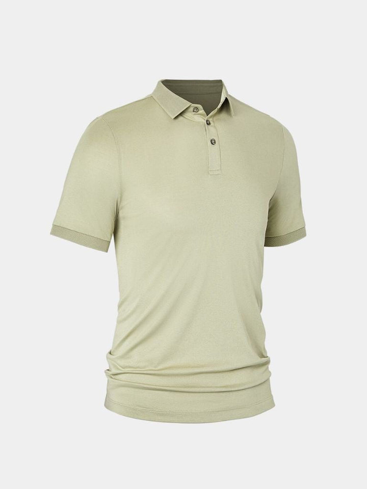 David | Saliegroene klassieke polo