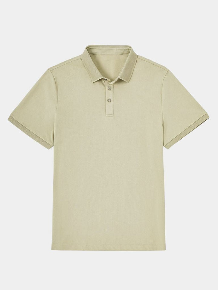 David | Saliegroene klassieke polo
