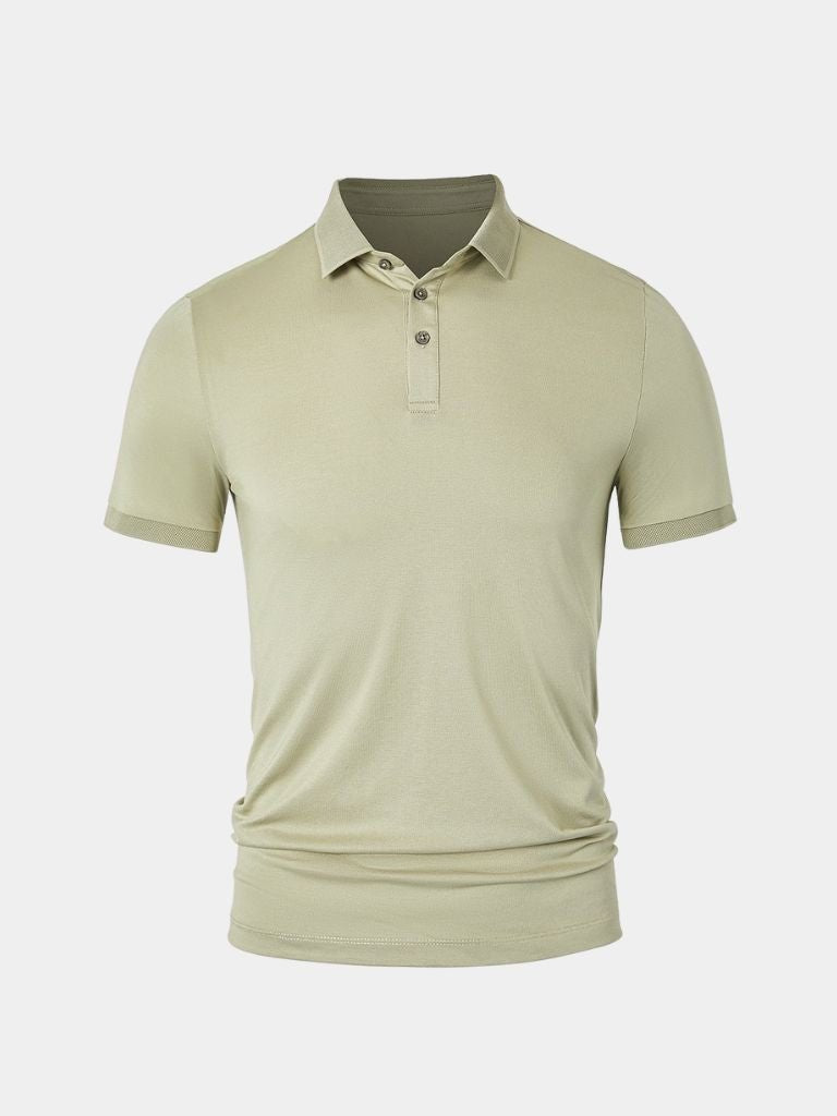 David | Saliegroene klassieke polo