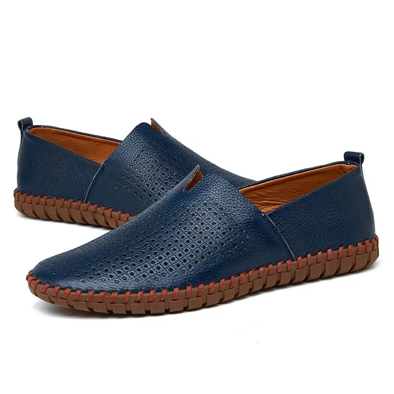 Eppo | Ademende leren loafers