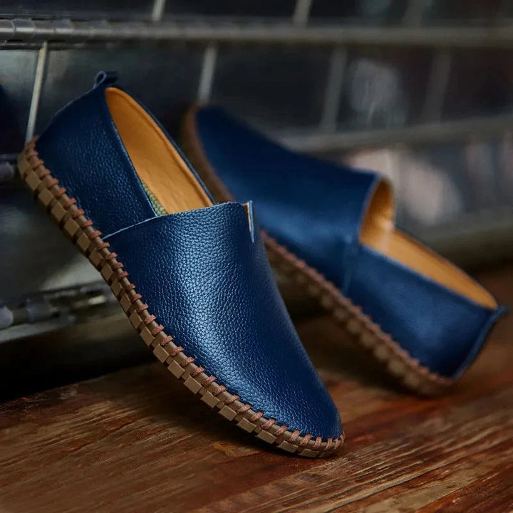Eppo | Ademende leren loafers
