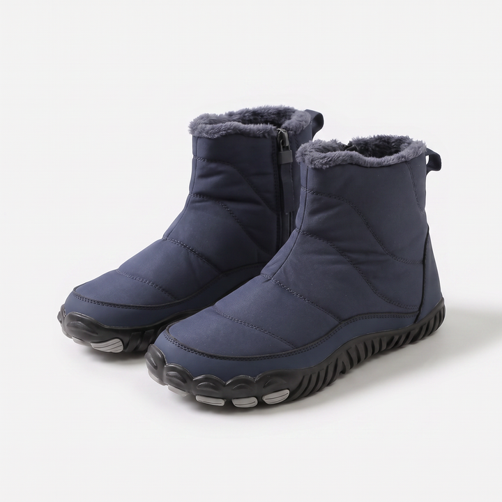 Femke | Barefoot winterlaars met teenvrijheid en warme pluche voering