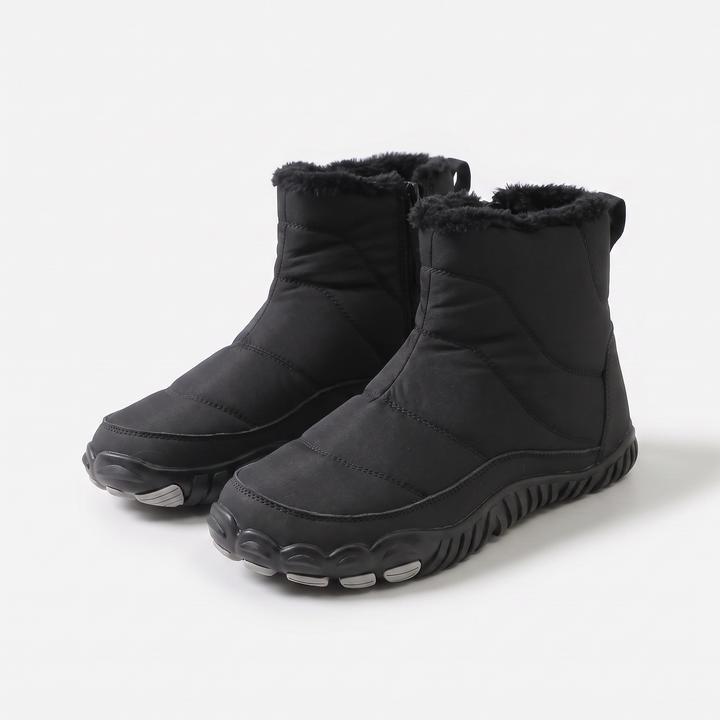 Femke | Barefoot winterlaars met teenvrijheid en warme pluche voering