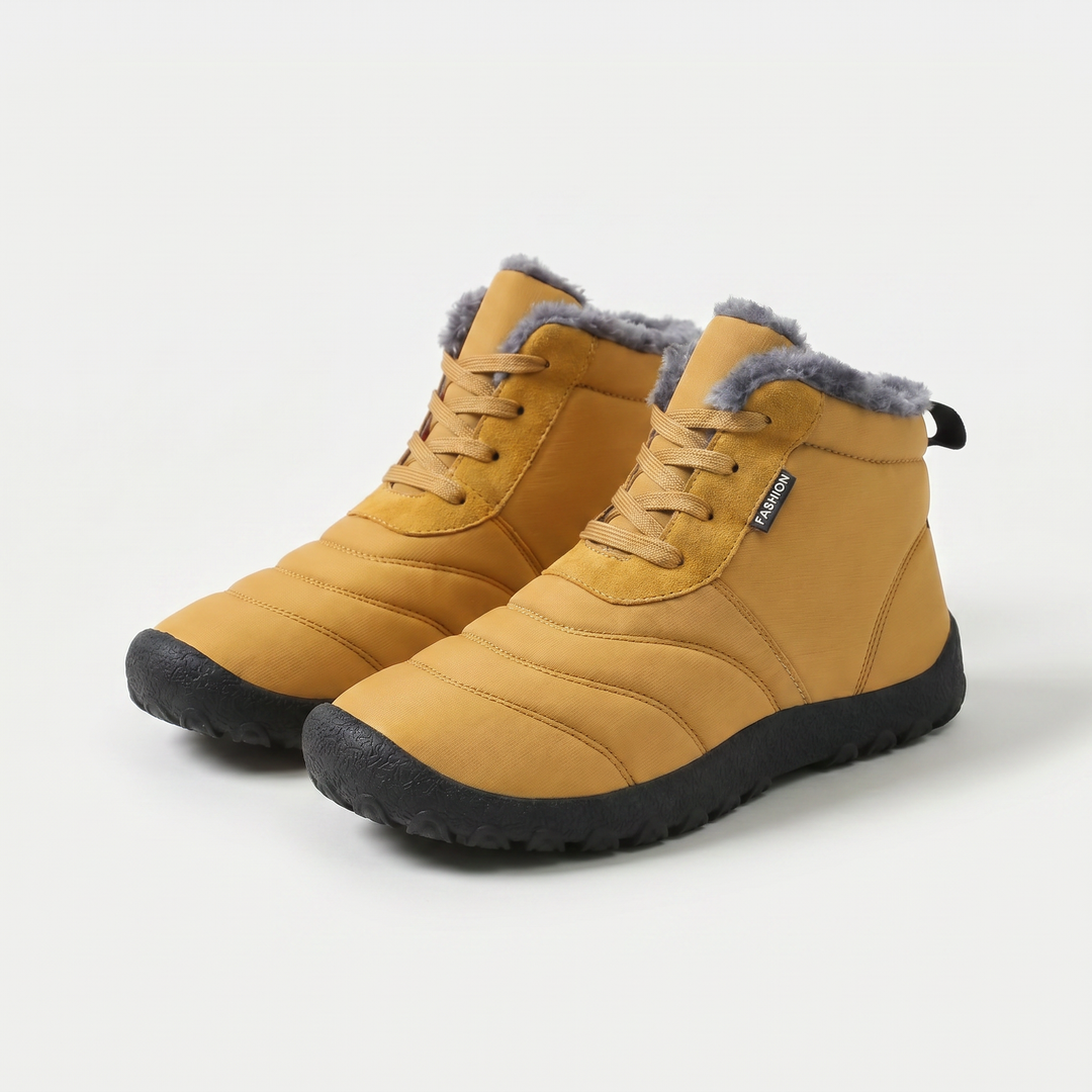 Fenne Waterafstotende Gevoerde Barefoot Schoenen | Warm en waterdicht tot -20°C
