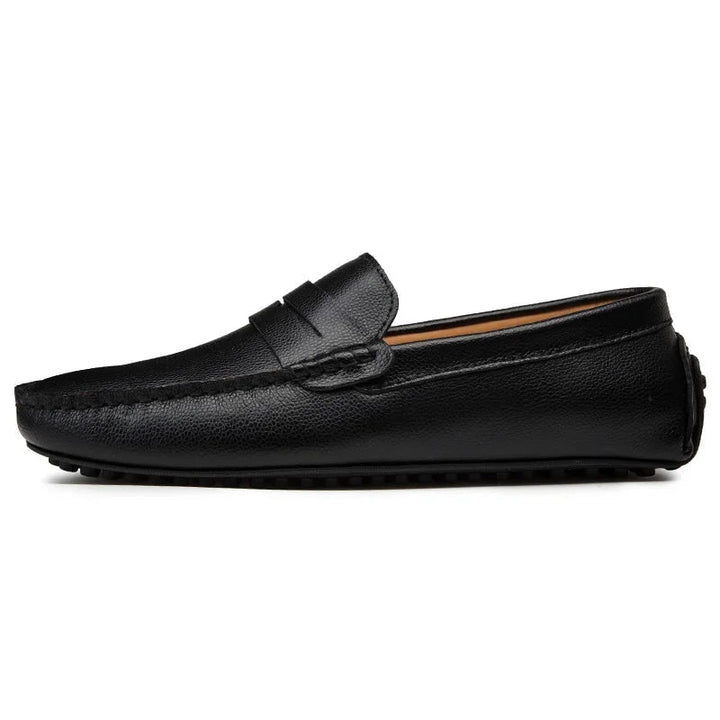 Ferre | Leren zomerloafers met ontspannen pasvorm