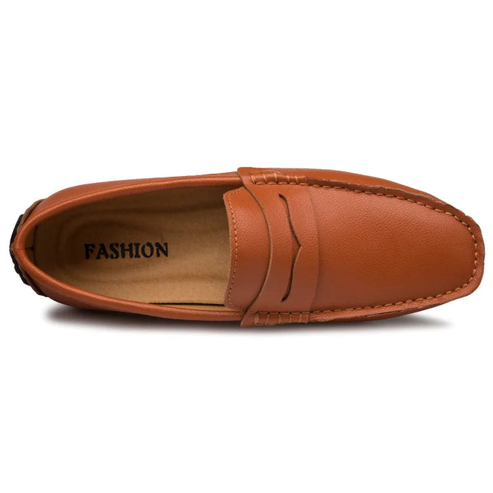 Ferre | Leren zomerloafers met ontspannen pasvorm